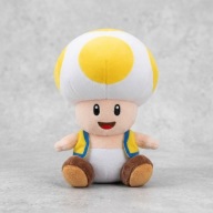 Maskotka Toad Super Mario 18 cm Pluszak Grzybek Żółty Prezent