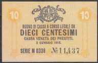 Włochy 10 Centesimi 1918