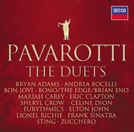PAVAROTTI The Duets CD E.John, B.Adams, Sting