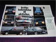 BMW program seria 3 5 7 628CSi M3 M5 M635CSi cała gama 1987