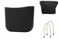 Torebka O bag Standard Outlet Czarna organizer czarny dł naturalne Obag