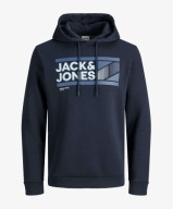 Jack&Jones bluza z kapturem 164 granatowa hoody
