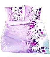 Pościel kora lux 160x220 + 2x70x80 guzik K 230 Esy floresy wrzos