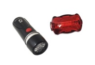 LAMPKA ROWEROWA PRZÓD i TYŁ - ZESTAW