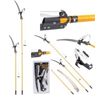 SEKATOR NOŻYCE OGRODOWY NA WYSIĘGNIKU DO GAŁĘZI KWIATÓW KRZEWÓW PIŁA