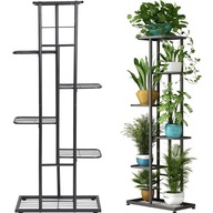 KWIETNIK STOJĄCY METAL SZAFKA DONICZKA 6-POZIOMWY PIĘTROWY STOJAK DONICZKI