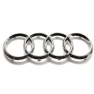 EMBLEMAT PRZÓD AUDI POŁYSK CHROM 283 X 99 MM AUDI A7 A8 AQ8 ORYGINALNY