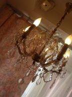 ORYGINALNY NIEZWYKLE UROCZY KRYSZTAŁOWY