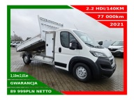 PEUGEOT BOXER 2.2HDi/140KM KLIMATYZACJA HAK TEMPOMAT WYWROTKA