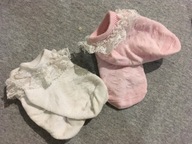 Komplet skarpetek koronka lato 1-2 l modne 2 pary