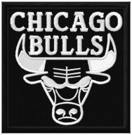 Termo Naszywka Chicago Bulls NBA Koszykówka Jordan Haftowana Naprasowanka