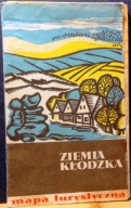 Ziemia KŁODZKA (Mapa turystyczna - podziałka 1:90000) [PPWK 1978]