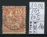 Francja, 1902, Mi 103.