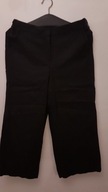 BHS LNIANE SPODNIE 55% LEN DAMSKIE S/M/38/40