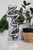 Neon Led Premium Baletnica - lustro neonowe, multikolor, neon na ścianę,