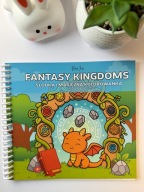 Fantasy Kingdoms Słodka i Magiczna Kolorowanka dla dzieci i dorosłych