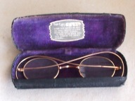 Stare okulary w oryg. etui
