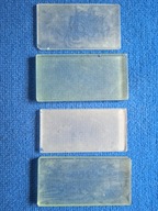 Płytki szklane do mieszania kolorów - zestaw