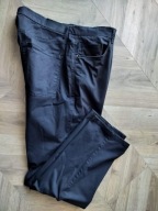 Spodnie męskie 2XL klasyczne elastyczne czarne bawełna Reserved pas104