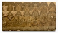 DESKA DO KROJENIA DREWNO ORZECHA WŁOSKIEGO 50x27x3,5 cm TWOJE LOGO