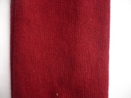 Opaska na włosy bawełniana lycra bordowa szeroka 9 cm
