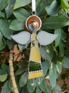 „Aniołek przywieszka ” nr E ) witraż Tiffany, IDEALNY PREZENT .