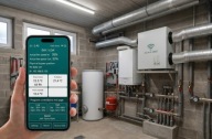 Rekuperator centrala wentylacyjna 350 m3/h dom 120 m2 ERV sterownik wifi