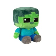 PLUSZOWA MASKOTKA ZOMBIE 18-22CM MINECRAFT STYL MIĘKKI PLUSZAK PREZENT