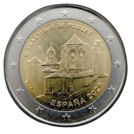 Hiszpania 2 Euro 2026 Klasztor w Poblet UNC