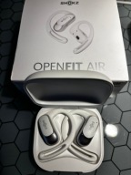 Słuchawki bezprzewodowe douszne białe Bluetooth Shokz OpenFit Air + etui