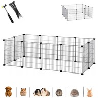 Kojec Modułowy Zagroda Dla Zwierząt Szczeniąt Gryzoni Chomika Świnki Królik