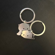 Brelok dla pary - miłość, przyjaźń, dzień kobiet, na walentynki, matching