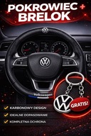 Pokrowiec nakładka na kierownice Premium Volkswagen + brelok