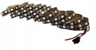 Ledy adresowalne Ws2812b 60led/m ARGB Black [5m]