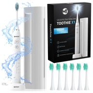 PREMIUM SZCZOTECZKA SONICZNA DO ZĘBÓW ELEKTRYCZNA + MEGA ZESTAW 6 KOŃCÓWEK