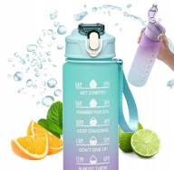BIDON sportowy BUTELKA NA WODĘ MOTYWACYJNA na SIŁOWNIĘ FITNESS 750ml 0,75L