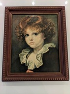 Obraz J.B.Greuze "Chłopiec w czerwonej kamizelce" REP. IL GRIFO DRUK-OLEJ