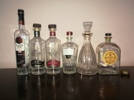 Butelki karafki 6szt