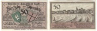 Banknot zastepczy - LYCK - ELK - 50 Pfennig - 1920