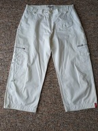 Spodnie damskie białe 3/4 Discovery Collection