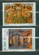 HISZPANIA ** Archeologia, romańskie freski i termy Mi 4208-09
