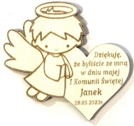 ANIOŁEK MAGNES KOMUNIA PODZIĘKOWANIE DLA GOŚCI
