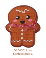 Piniata Piernikowy ludzik XXL. Konfetti gratis.