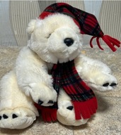 KEEL TOYS SIMPLY SOFT COLLECTION PIEKNY DUZY MIŚ POLARNY 30 CM