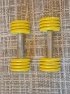 ZESTAW HANTLI CIĘŻARKI DO ĆWICZEŃ FITNESS