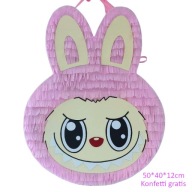 Piniata XXL Labubu / Mococo / The Monsters na urodziny. Konfetti gratis.