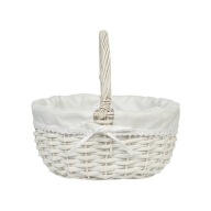 KOSZYK WIKLINOWY – NAJLEPSZY BIAŁY KOSZYCZEK Z SERWETĄ NA ŚWIĘCONKĘ!