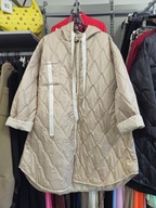 Kurtka beżowa pikowana przejściowa PLUS Size Lux Luna Italy !!!