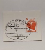 Niemcy. Kasownik Munchen 87 Flughafen 04528d