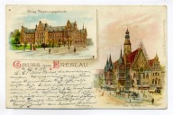 WROCŁAW - RATUSZ, MUZEUM NARODOWE, 1898